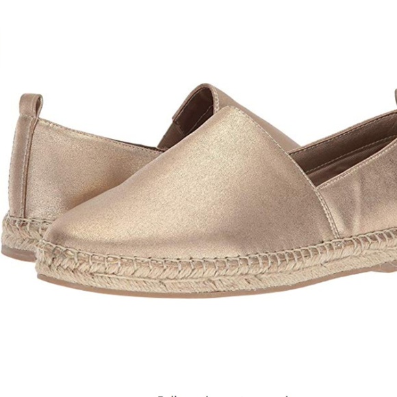 Steve Madden Portugal Slip Ons- Gold - Picture 1 of 4